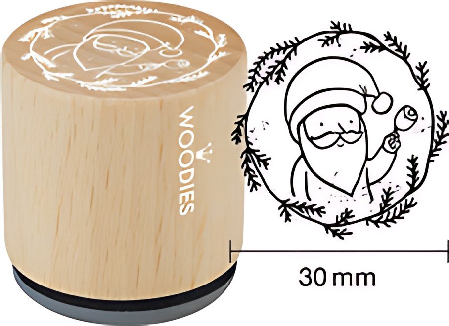 COLOP Tampon à motif Woodies "père Noël"