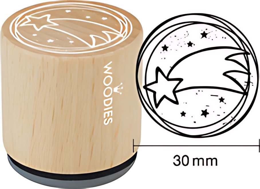 COLOP Tampon à motif Woodies "étoile de Noël"