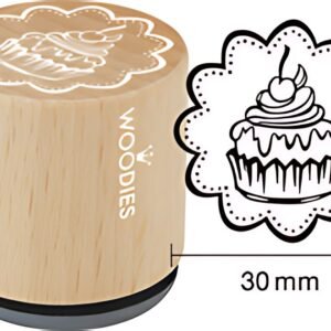 COLOP Tampon à motif Woodies Handmade "tartelette"