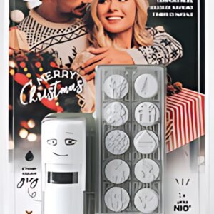 COLOP Kit tampon à motif "LITTLE NIO" Noël, gris
