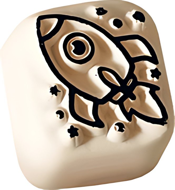 COLOP Pierre de tatouage LaDot kids "fusée", petit