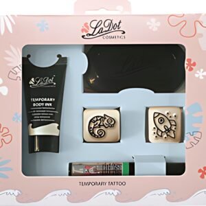 COLOP Tampon de tatouage LaDot kit 8, Stone S20/S21