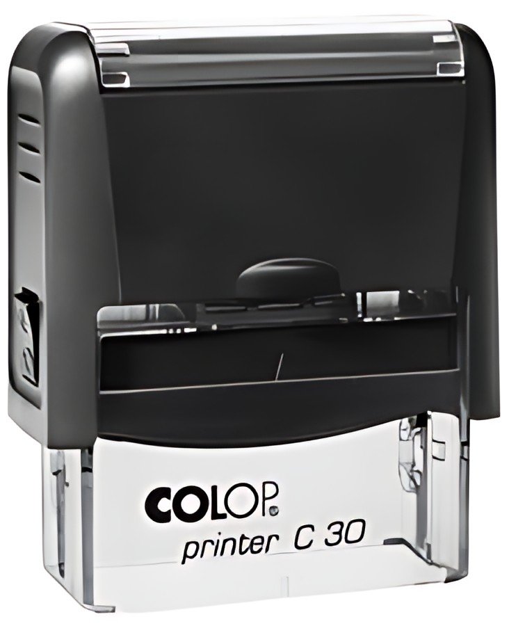COLOP Tampon pour texte Printer C30, 5 lignes, noir