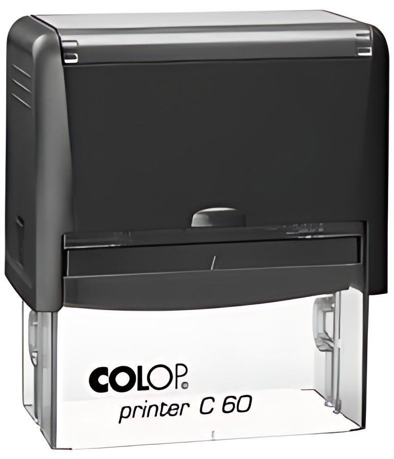 COLOP Tampon pour texte Printer C60, 8 lignes, noir
