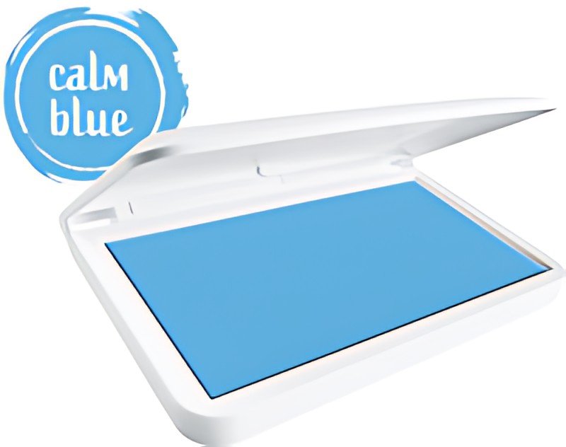 COLOP Tampon encreur, Make 2, 110 x 70 mm, calm blue