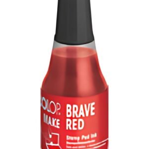 COLOP Encre pour tampon encreur MAKE, 25 ml, brave red