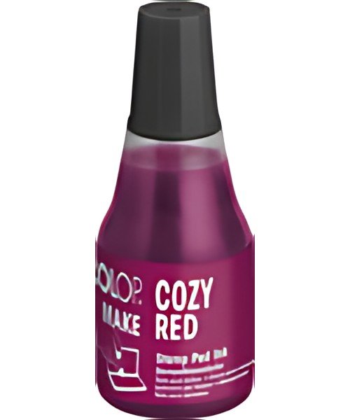COLOP Encre pour tampon encreur MAKE, 25 ml, cozy red