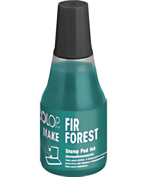 COLOP Encre pour tampon encreur MAKE, 25 ml, fir forest