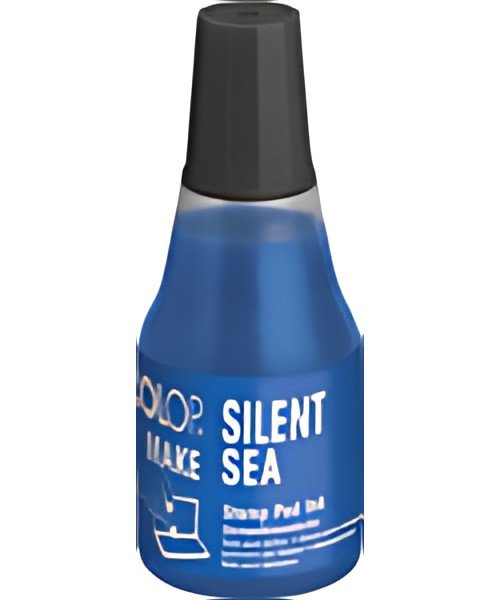 COLOP Encre pour tampon encreur MAKE, 25 ml, silent sea