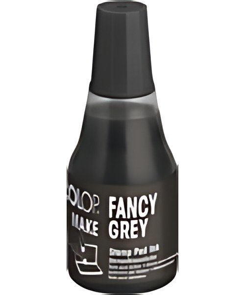 COLOP Encre pour tampon encreur MAKE, 25 ml, fancy grey