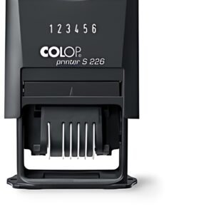 COLOP Tampon numéroteur Printer S226, 6 chiffres, noir