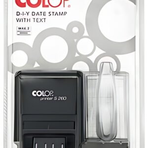 Jeu de tampons dateurs COLOP Imprimante S260, noir