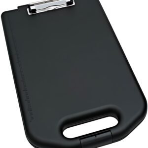 WEDO Porte-bloc, avec compartiment de rangement, noir