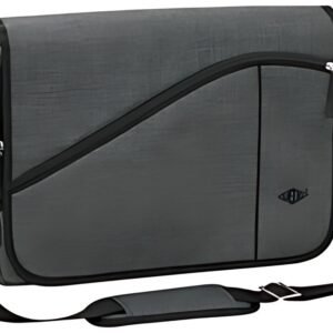 WEDO Sacoche pour notebook Messenger Bag COLLEGE, gris