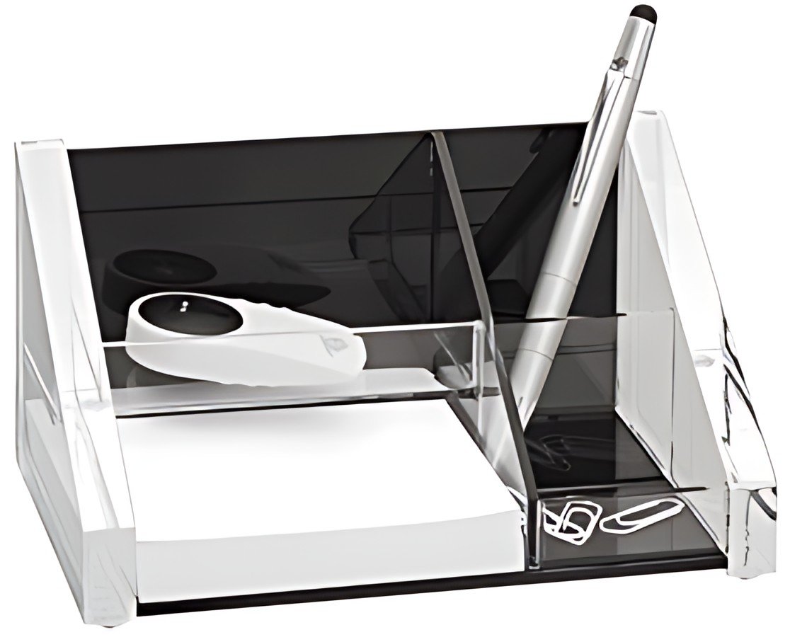 WEDO Multipot "acrylique exclusif", transparent / noir