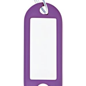 WEDO Porte-clés avec anneau, diamètre: 18 mm, violet