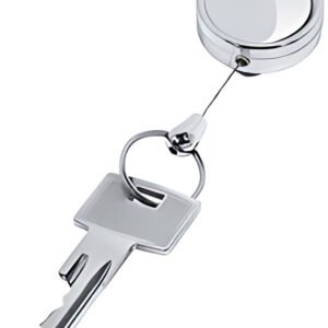WEDO Clip de ceinture, avec cordon extensible en acier