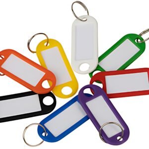 WEDO Porte-clés avec anneau, diamètre: 18 mm, présentoir