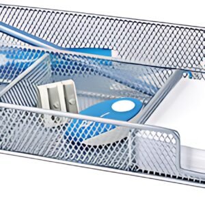 WEDO Plumier Office, en fil métallique, argent