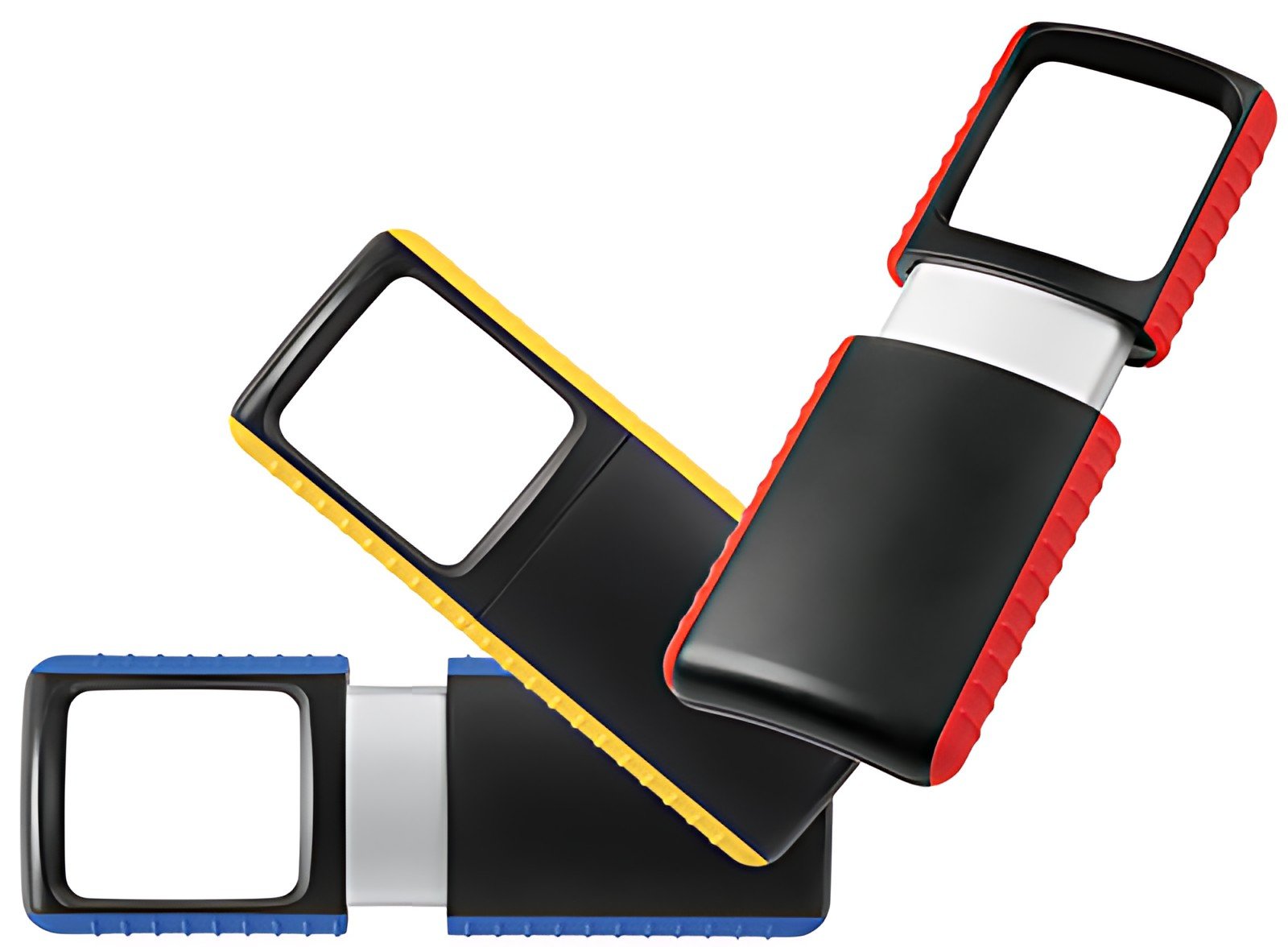 WEDO Loupe Outdoor rectangulaire à éclairage LED, bleu