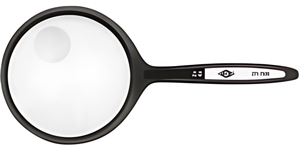 WEDO Loupe avec manche, ronde, diamètre: 48 mm