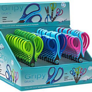 WEDO Ciseaux Gripy, ronds, longueur 130 mm, présentoir de 30