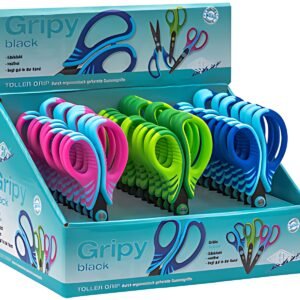 WEDO Ciseaux Gripy, pointus, (L)130 mm, présentoir de 30