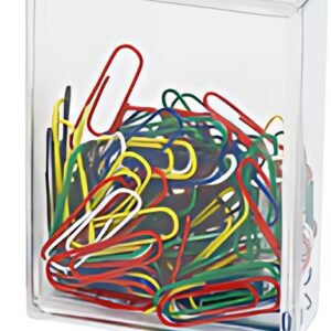 WEDO Trombones recouvertes de plastique, 27 mm, assorti