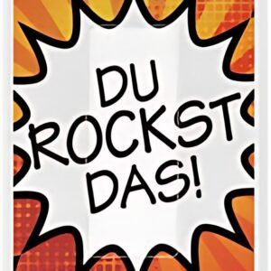 WEDO Brillen-Putztuch PocketCleaner "DU ROCKST DAS!"
