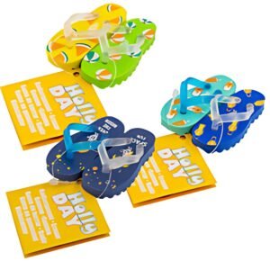 WEDO Gomme en plastique Flip Flop "HOLLYDAY", assorti