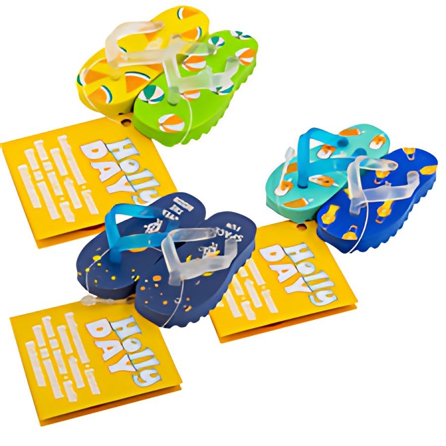 WEDO Gomme en plastique Flip Flop "HOLLYDAY", assorti