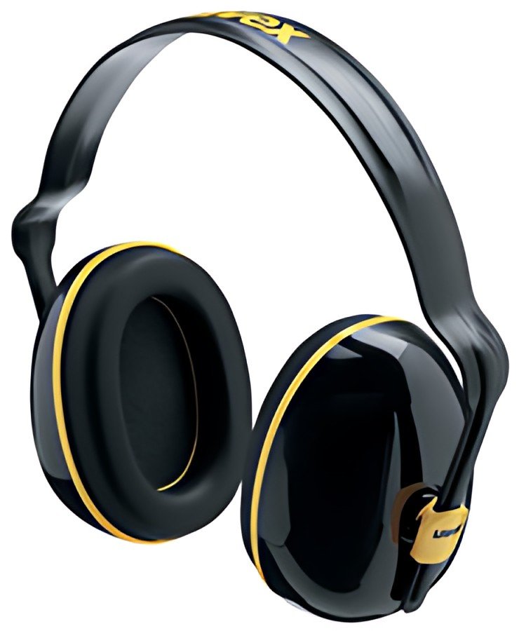uvex Coquille anti-bruit K200, noir / ocre