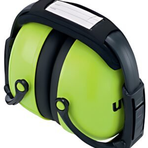uvex Coquille anti-bruit K2, pliable, vert fluo