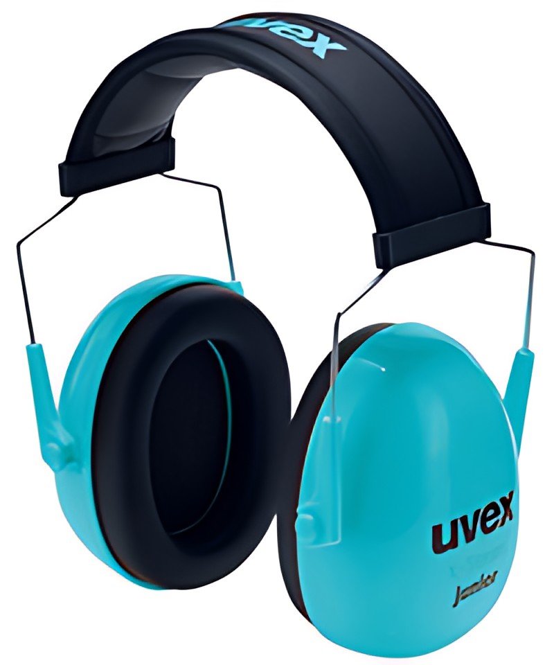 uvex Coquilles anti-bruit K Junior, bleu / noir
