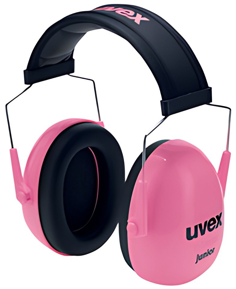 uvex Coquilles anti-bruit K Junior, rose / noir