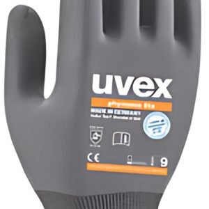 uvex Gants de travail phynomic lite, T. 12, gris