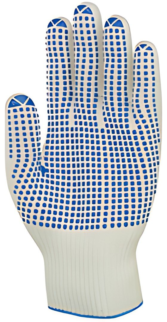uvex Gants de travail unigrip 6620, T. 08, blanc/bleu