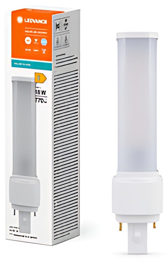 LEDVANCE Ampoule LED DULUX D, 9 Watt, G24d-3 (830)