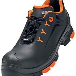 uvex 2 Chaussures basses S3 SRC, T. 44, noir/orange