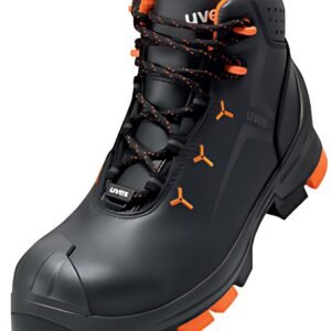 uvex 2 Chaussures montantes S3 SRC, T. 42, noir/orange
