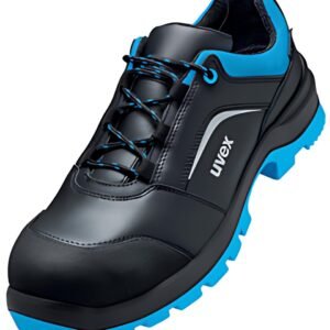 uvex 2 xenova Chaussures basses S3 SRC, T. 43, noir/bleu