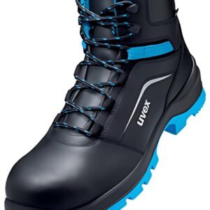 uvex 2 xenova Chaussures montantes S2 SRC, T. 47, noir/bleu