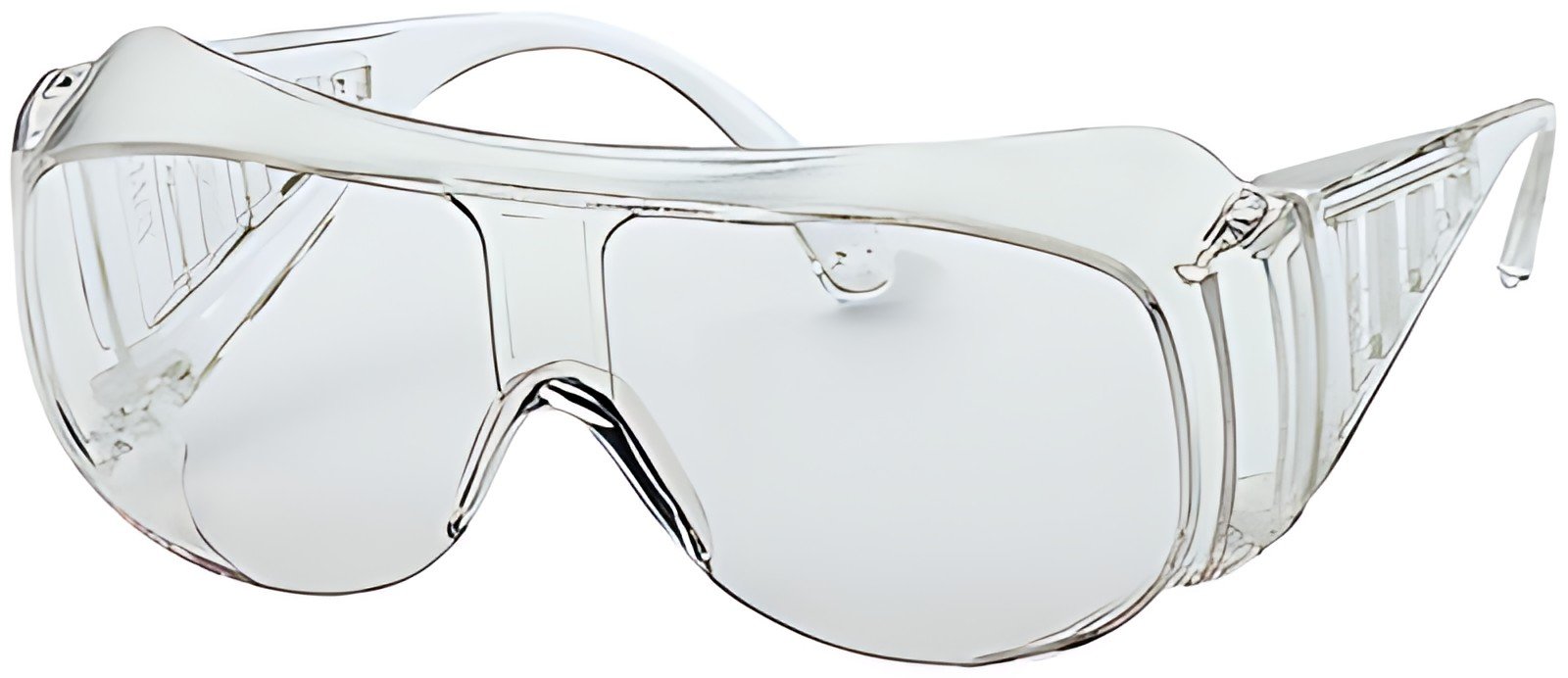 uvex Surlunettes, verres: transparent, monture: incolore