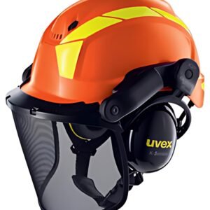 uvex Casque de sécurité pheos forestry, orange