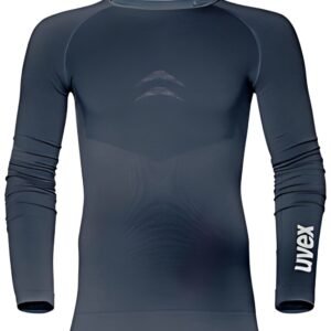 uvex T-shirt à manches longues pour homme, S, noir
