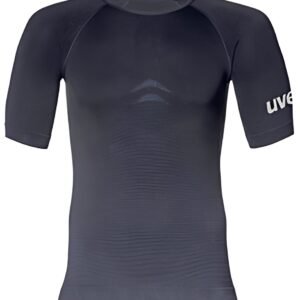 uvex T-shirt à manches courtes pour hommes, S, noir