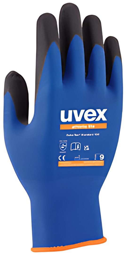 uvex Gants de travail athletic lite, bleu/anthracite, T. 12