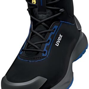 uvex 1 x-craft Chaussure montante S2, pointure 52, noir/bleu