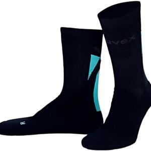 uvex Chaussette "Functional", taille 39-42, noir / bleu
