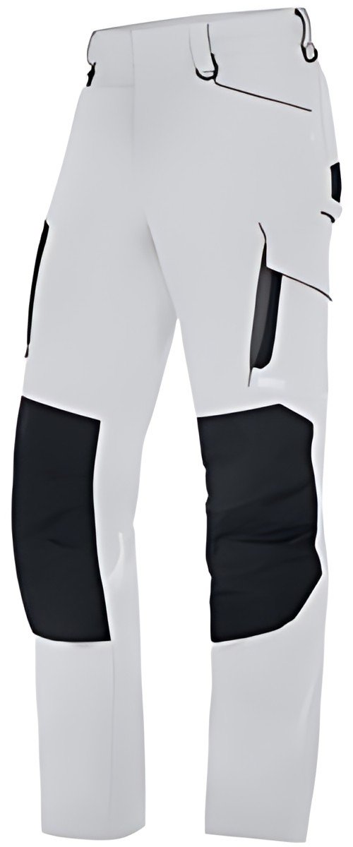 uvex Pantalon cargo homme suXXeed craft, taille 52, blanc